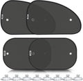 2026 New Upgrade Car Window Shades for Side Window(4 Pack),Car Window Shade for Baby with 8 Suction Cups,Sun Shade Side Window Can Blocks 99.98% UVR,Sun Shade for Window