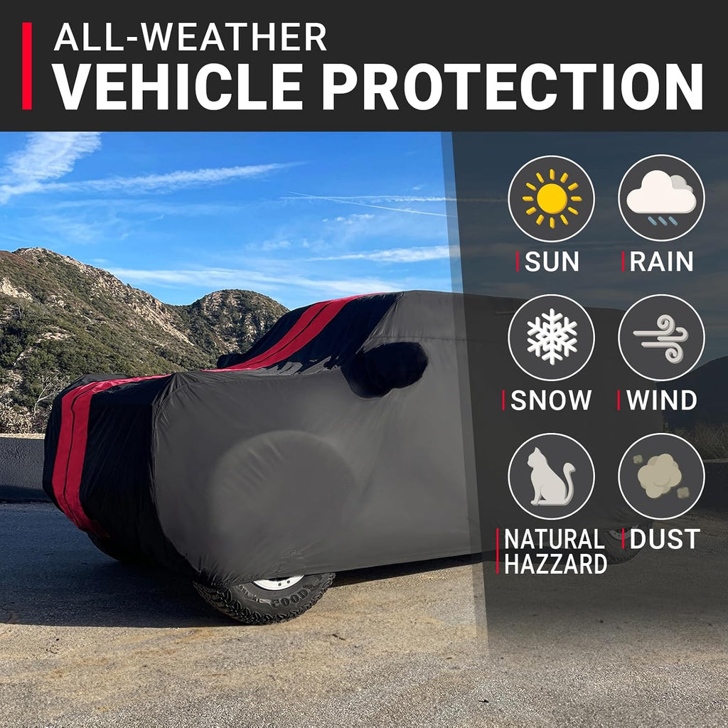 icarcover car cover waterproof all weather for 1933-1942 shown in use