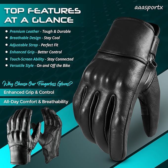 aasportx Motorcycle Gloves - Image 3