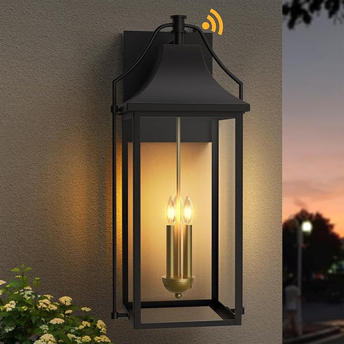 - Outdoor Wall Lights Fixtures, Large Size Dusk to Dawn Waterproof by Lawyettle
