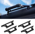 Aluminum Grab Handles Compatible with Ford Bronco 2021-2025+ Front and Rear Seat 2/4 Door Soft & Hard Top, Metal Grip Handles Replacement for Bronco Interior Accessories (Front & Rear seat)