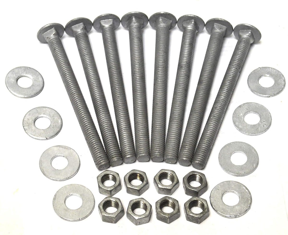 1/2" x 6" galvanized carriage bolt set (pack, main product view