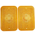 2PCS Amber Lens LVU18745 for John Deere Tractor 1023E 1025R 1026R | 2027R 2032R 3120 3203 3320 4105 4520 4600 5415 5425