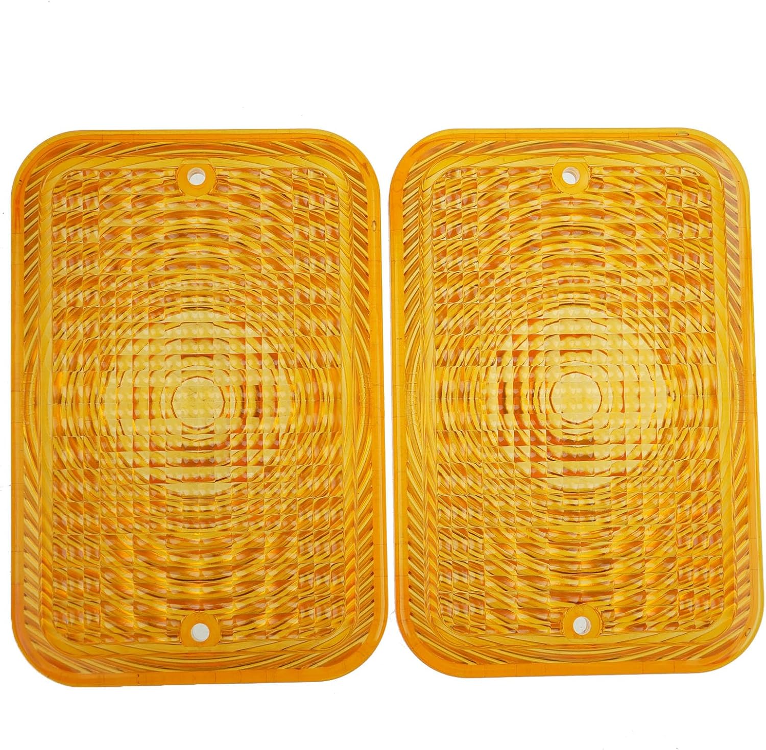 2PCS Amber Lens LVU18745 for John Deere Tractor 1023E 1025R 1026R | 2027R 2032R 3120 3203 3320 4105 4520 4600 5415 5425