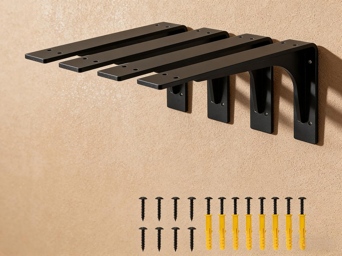 10 inch x 6 inch shelf support bracket, main product view