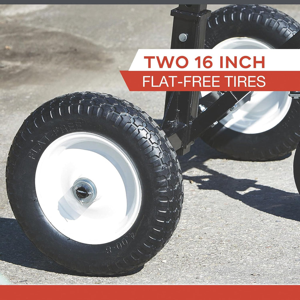 Ultra-Tow Heavy-Duty Adjustable Trailer Dolly - 1000-Lb. Capacity
