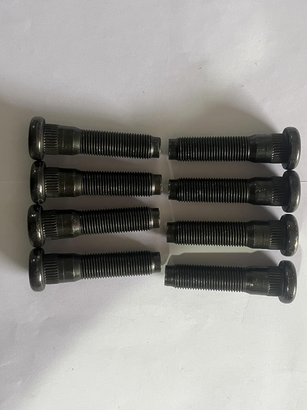 8pcs 9/16-18 Serrated Wheel Lug Stud Bolts 610-558 2.5 in. UHL Replacement for 2003-2011 Dodge Ram 2500 3500 Rear