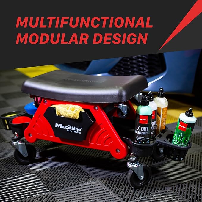 Maxshine Creeper II Detailing Creeper Seat | Complete Set, Polyethylene - Image 3