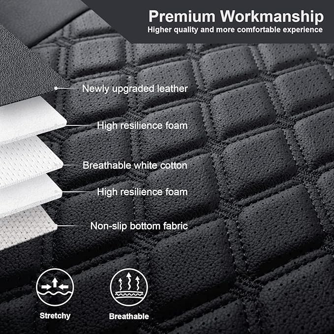 GIANT PANDA Customized Front Car Seat Covers - Image 6