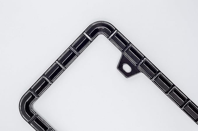 3D Chrome License Plate Frames, Pure Zinc Alloy Metal - Image 6