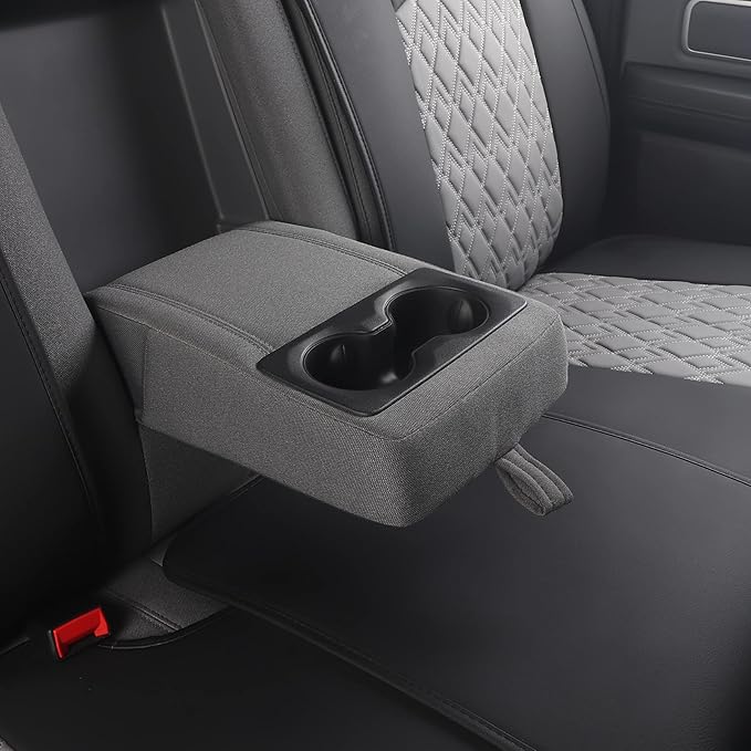 JOJOBAY Car Seat Covers for Dodge Ram, Fit Ram 2009-2025 1500/2500/3500 Pick-up - Image 2