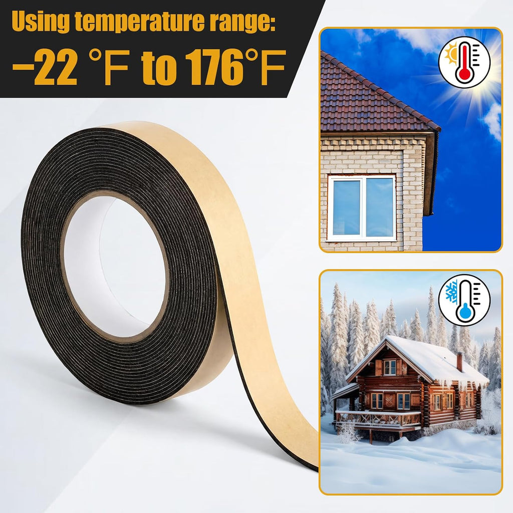 1in x 50ft butyl tape double sided, 47mil showing dimensions