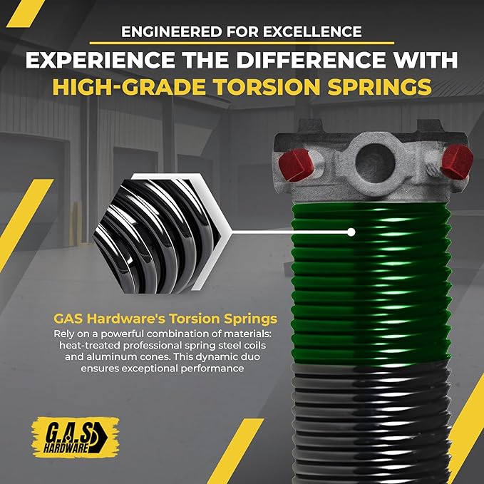 Garage Door Torsion Spring 243x2x28 Torsion Springs - Image 6