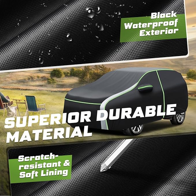 Mixsuper Liner Car Cover for Toyota 4Runner 2002-2026, 7 Layers Waterproof Car - Image 5