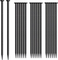 16 Inch Rebar Stakes 20 Pack Heavy Duty Ground Anchors 1/2 Inch Diameter by MSWY