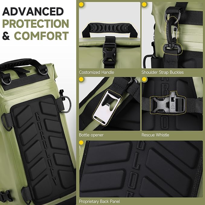 Motorcycle Saddle Bag, 15L Waterproof Motorcycle Tail Bag, 2 Size and 3 Color - Image 4