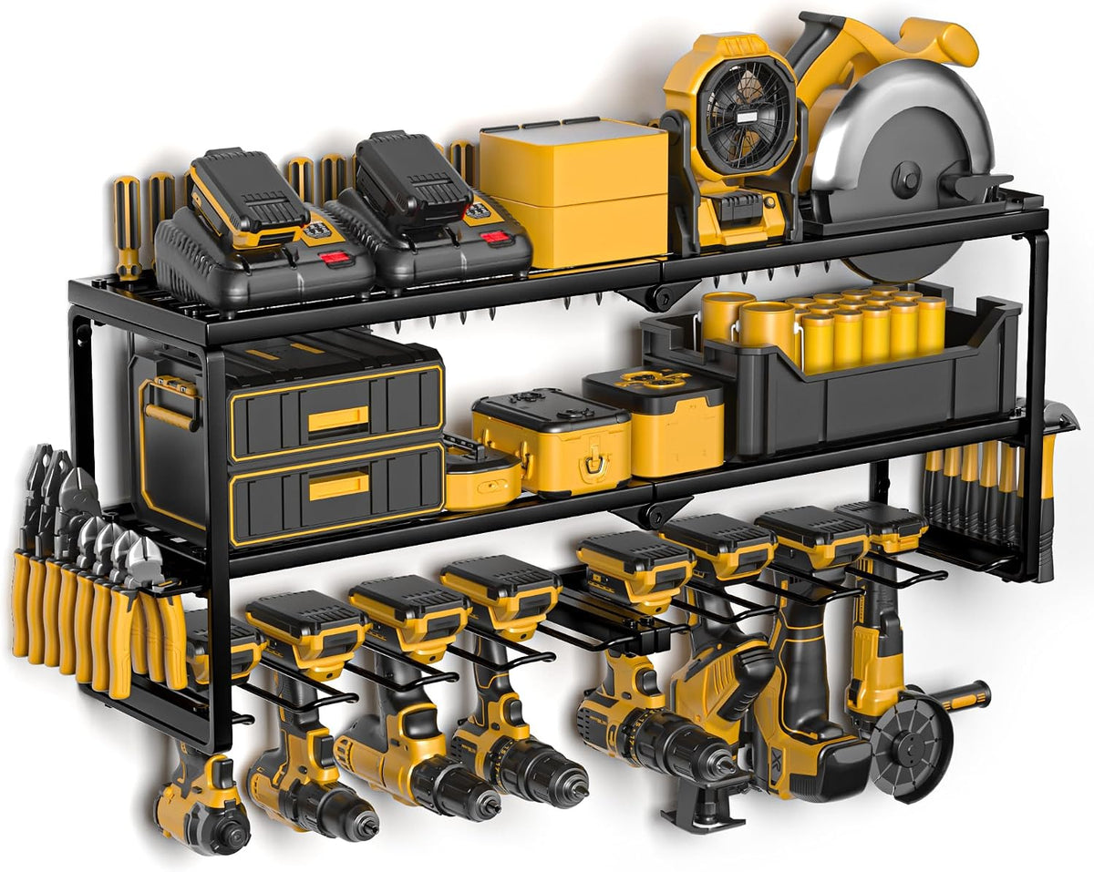 spampur power tool organizer wall mount, 15 min, main product view