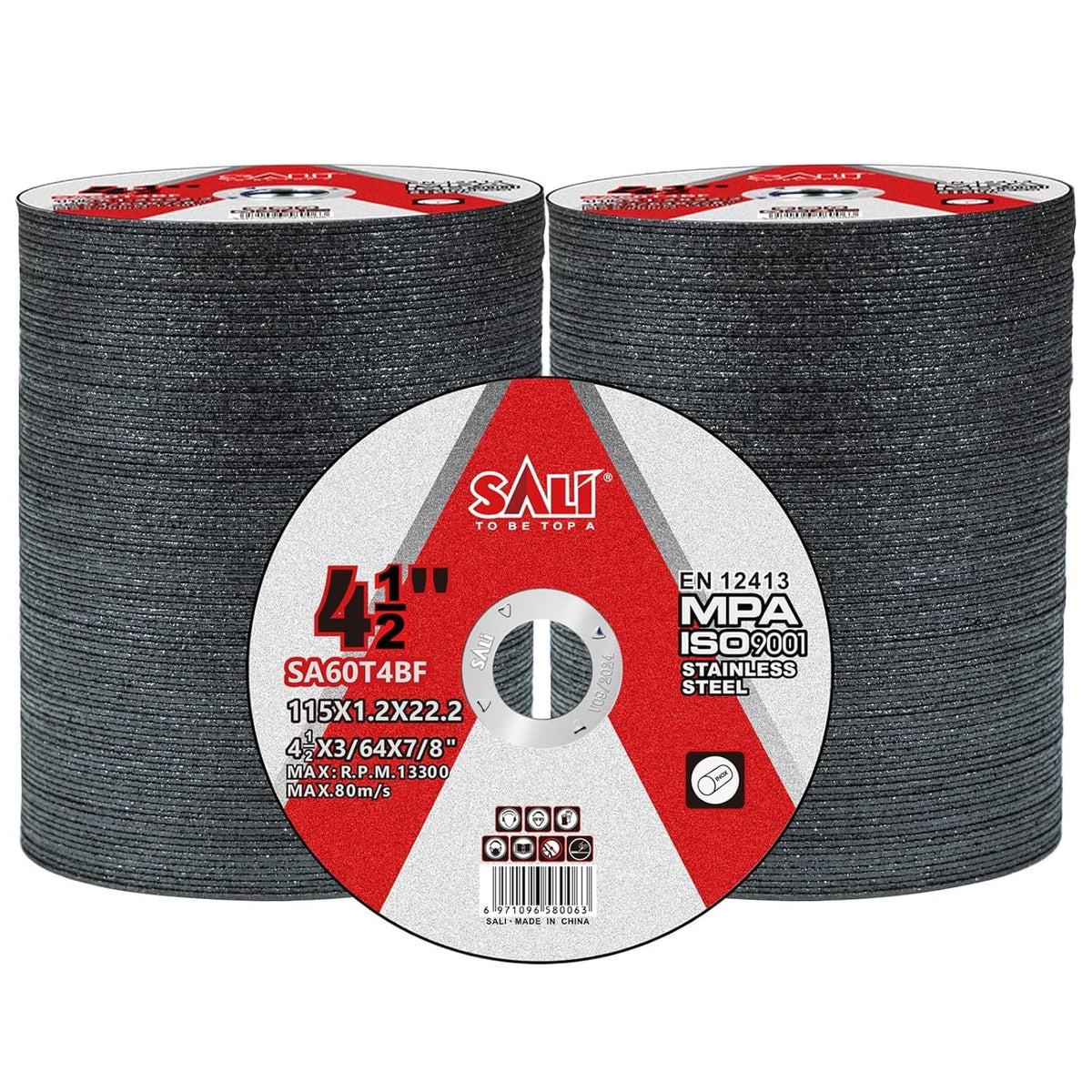 sali 200 pack 4-1/2 inch cut off wheels, main product view