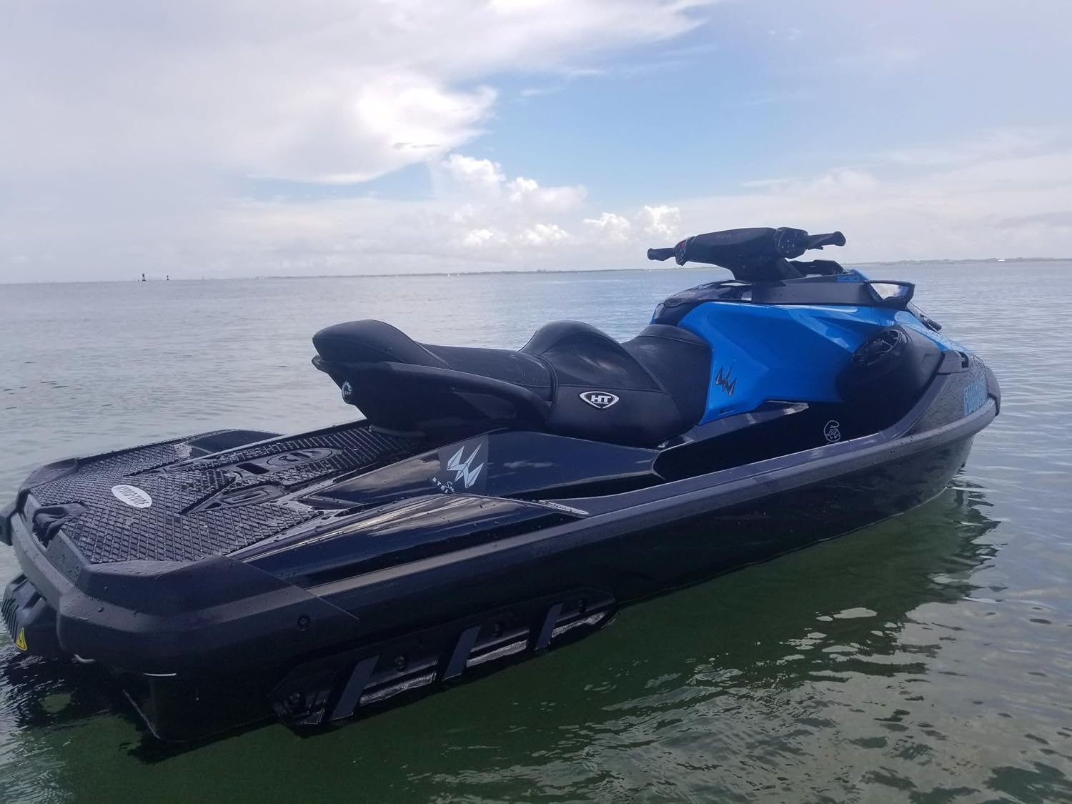 Hydro-Turf Premier Seat Cover Compatible with Sea-Doo 19 RXT 230/18-25 RXT-X 300, 325 + Wake PRO 230/21-25 GTX 130 Pro. (Black)