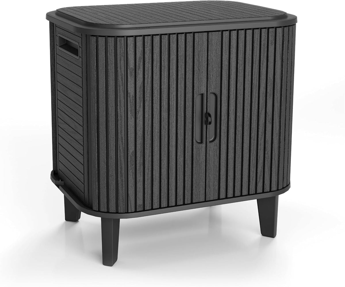keter velo 30 gallon outdoor storage cabinet, main product view