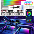 WEBUPAR Dreamcolor Acrylic Car Interior Led Kit, Car Accessories 22 in 1 RGB