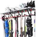 plkow wall-mounted ski and snowboard storage rack, 2-pack, main product view