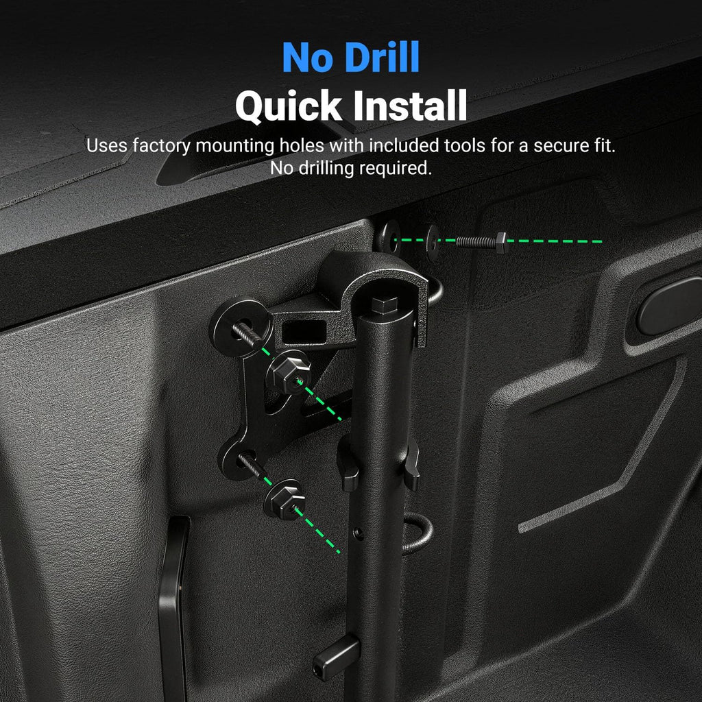 Driver Side Tailgate Step Handle Compatible with 2019-2026 Chevy Silverado GMC Sierra 1500 20-26 2500HD 3500HD Rear Assist Handle Replacement for 2019-2026 Chevy Silverado Accessories