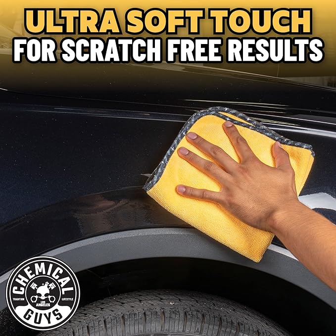 Chemical Guys MIC 506 03 Professional Grade Premium Microfiber Towels, Home - Image 9