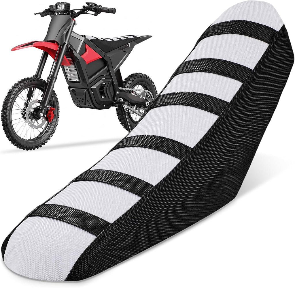 Electric Dirt Bike Seat Cover Windone RM7 VIPCOO H3 VM6 ESKUTE Ebike Motorcycle E-Bike Non-Slip Soft Cushion Black