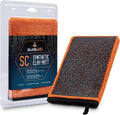 Suds Lab SC Synthetic Clay Mitt for Car Detailing – Reusable Clay Bar Mitt to Remove Paint Overspray, Water Spots, Tree Sap & Rail Dust from Paint, Glass & Plastic