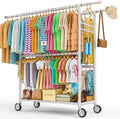 heavy duty clothes rack load 1060lbs, four rods, main product view