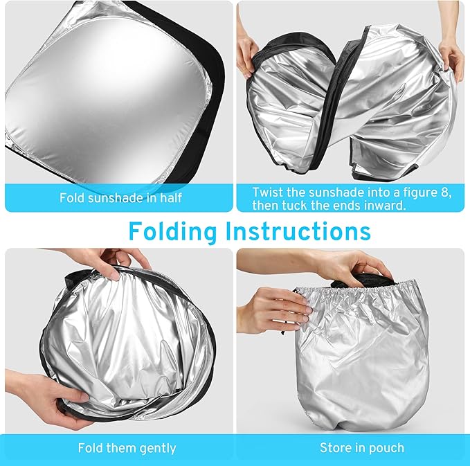 Car Windshield Sun Shade Sunshade Compatible - Image 8