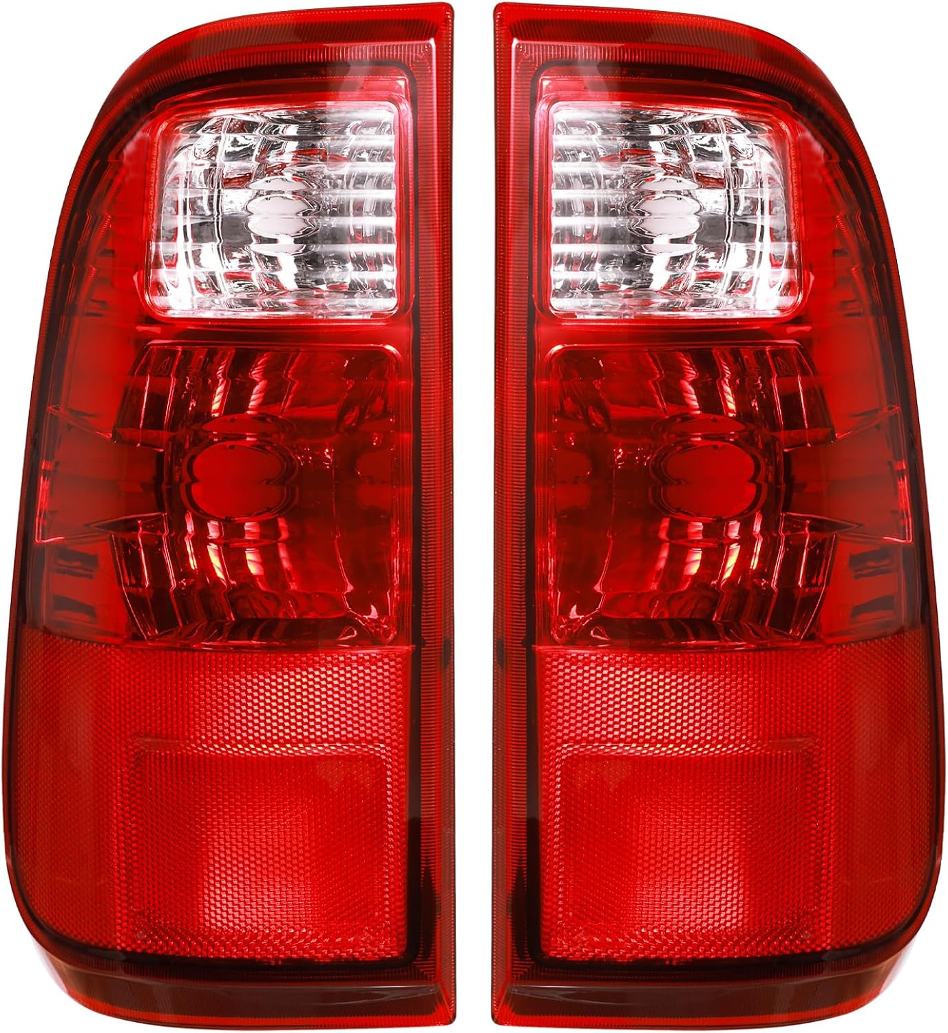 Boine Tail Light Compatible With 2008-2016 Ford F250 F350 F-250 F-350 Driver and Passenger Side Rear Light Brake Lamps Replaces FO2800208 FO2801208