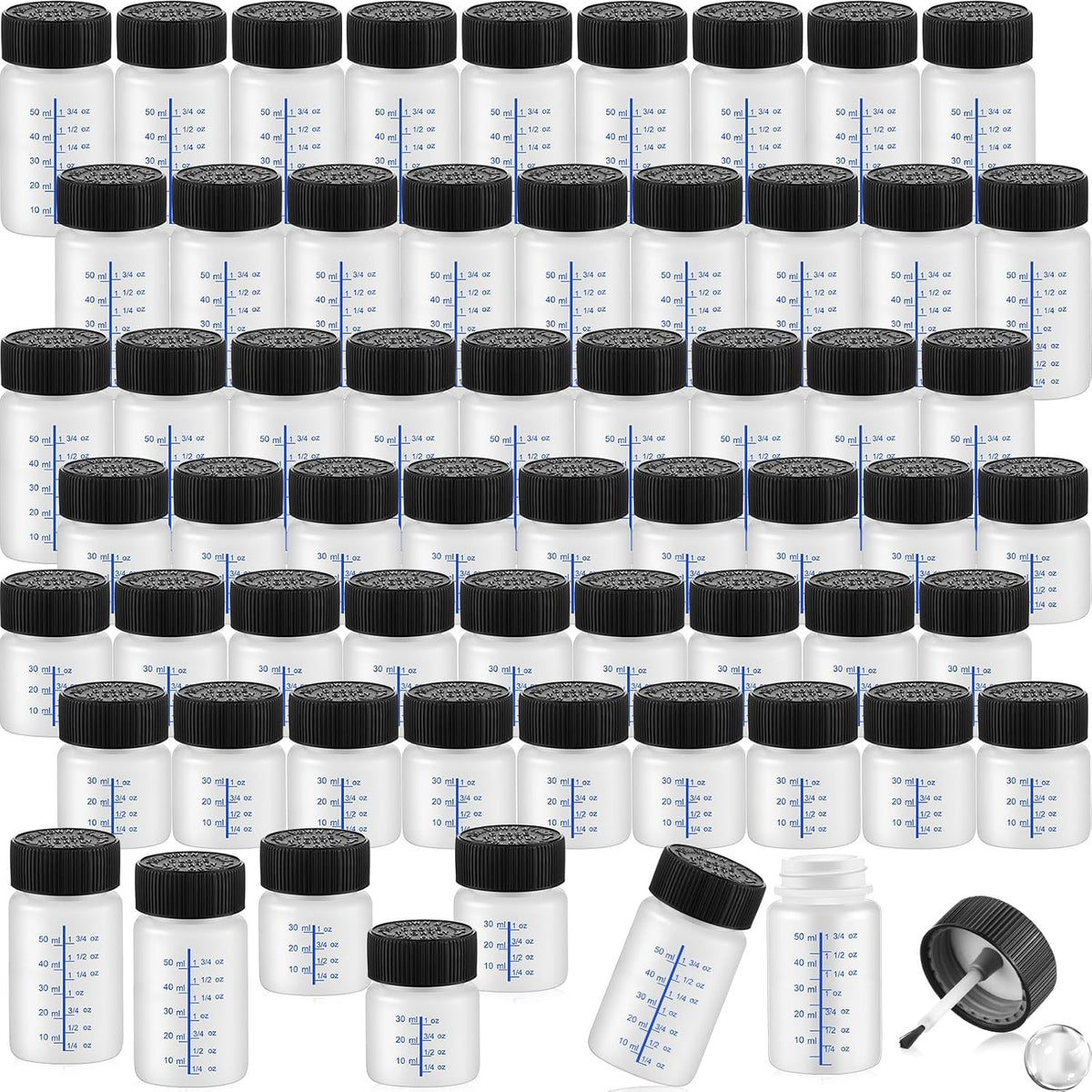 Maxcheck 120 Pcs Touch up Paint Bottles