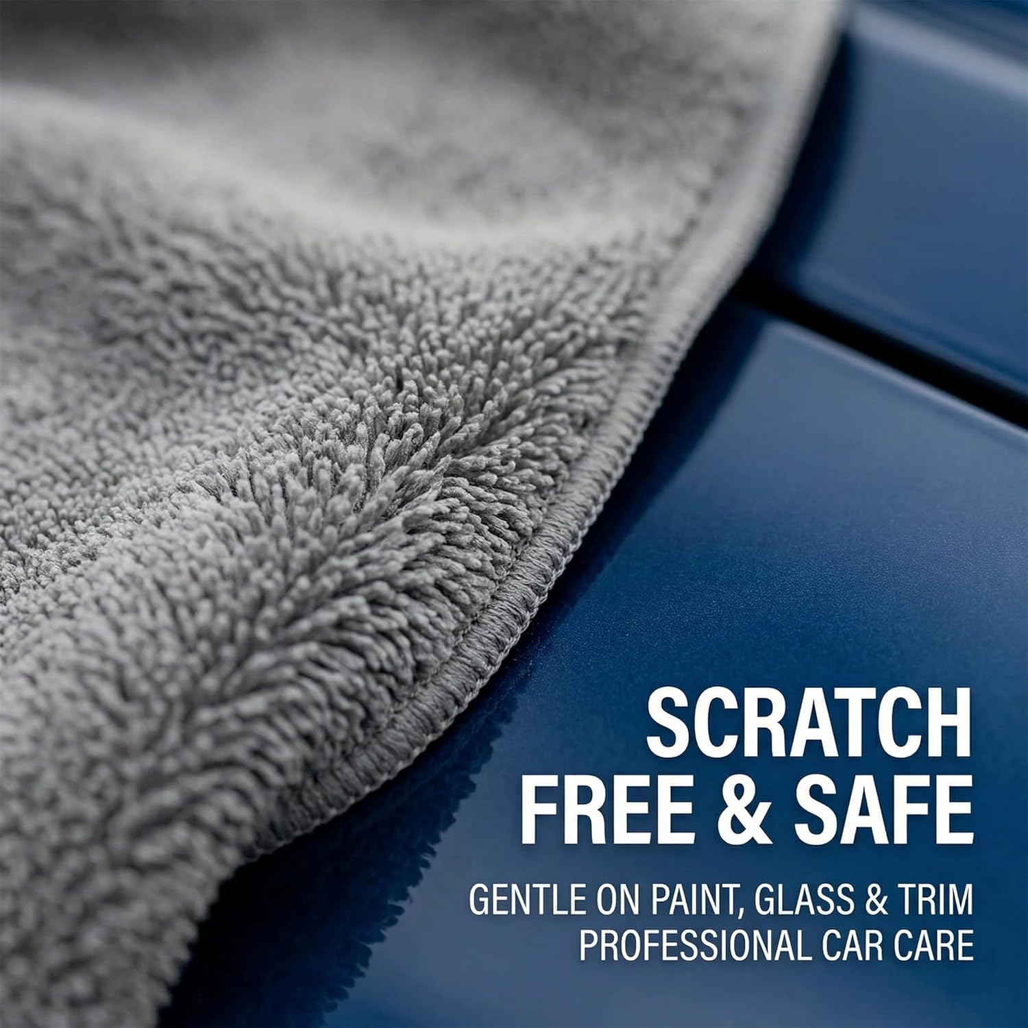 2 Pack Professional Large Microfiber Car Drying Towels (31" x 24"), Microfiber Towels for Cars, Scratch Free, Lint Free, Highly Absorbent Quick Drying Towel Cloth for Cars, Trucks Boats, Car Detailing