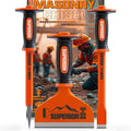 heavy duty masonry chisel set with hand guard, main product view