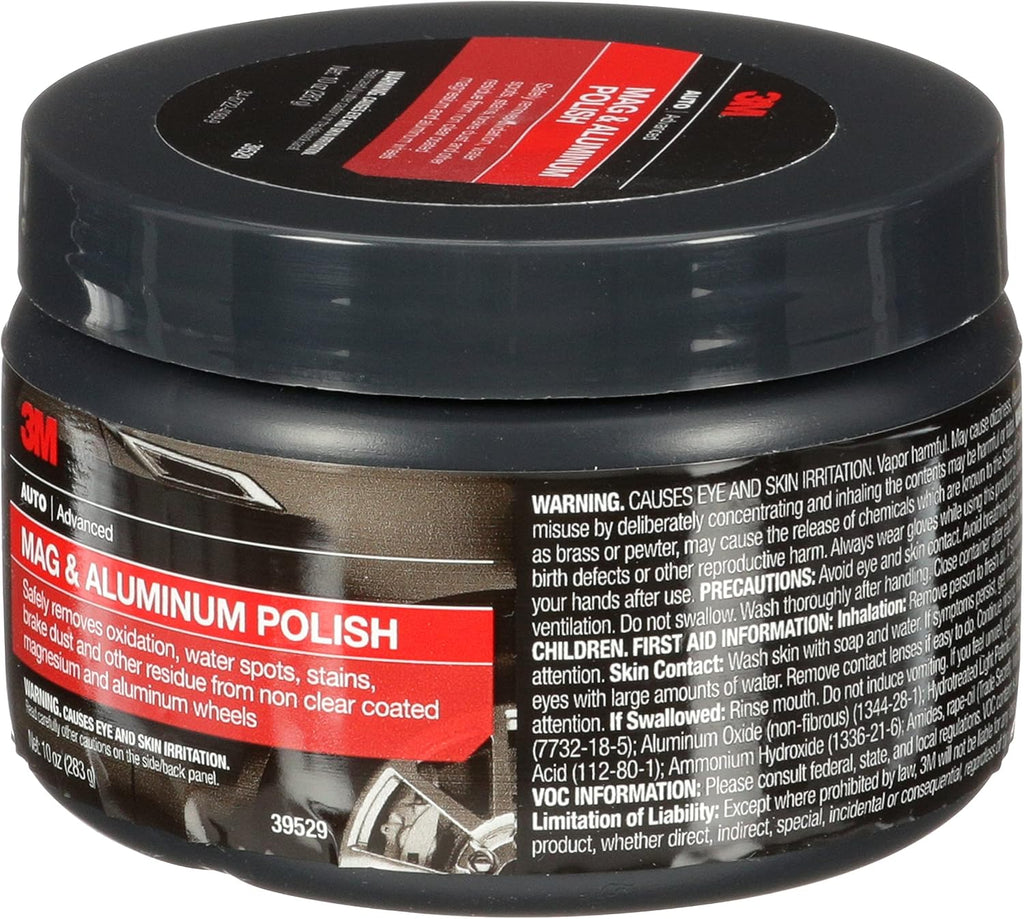3M Mag and Aluminum Polish, 39529, 10 oz , White