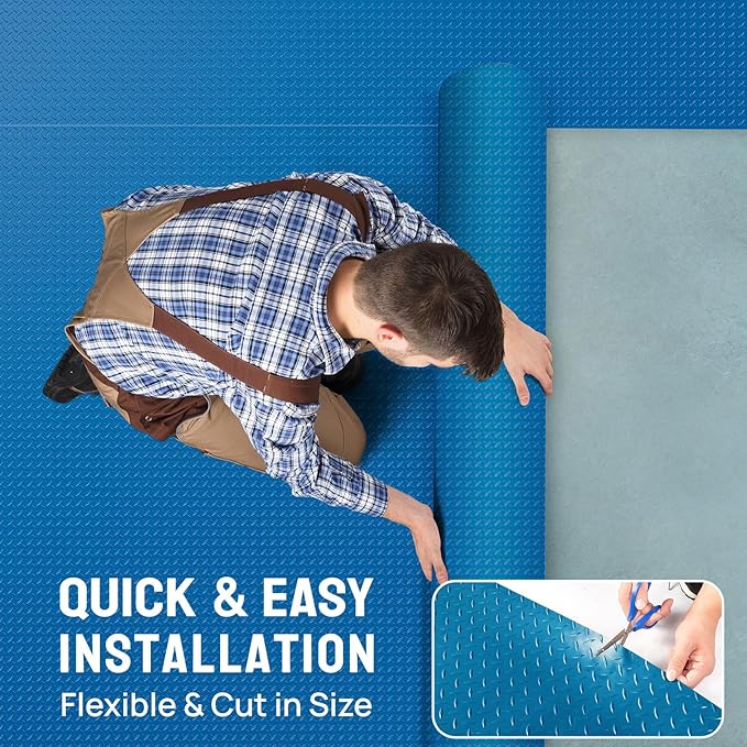 Bonnlo 7.5x17 FT Garage Floor Mat - Image 6
