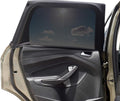 Car Window Sun Shade Cover -2 Pack Breathable Mesh Car Rear Side Window Screens for Camping, Sunshade UV Protection for Baby Kids Pet, Mosquito Net Curtain Fit for Most(95%) of Cars, Size M