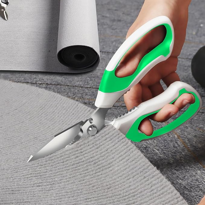 Utility Scissors Heavy Duty: sharp Scissors All Purpose heavy duty, Easy - Image 5