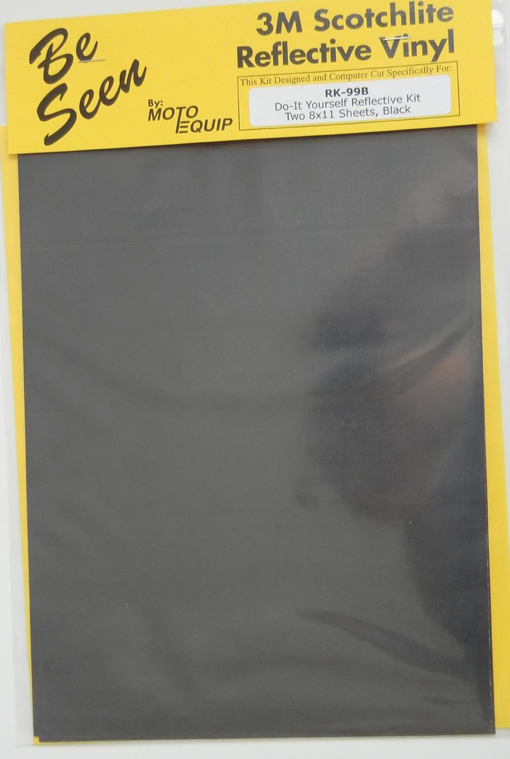 Motorcycle Black Reflective Tape 3M Scotchlite™ DYI Kit ME RK-99