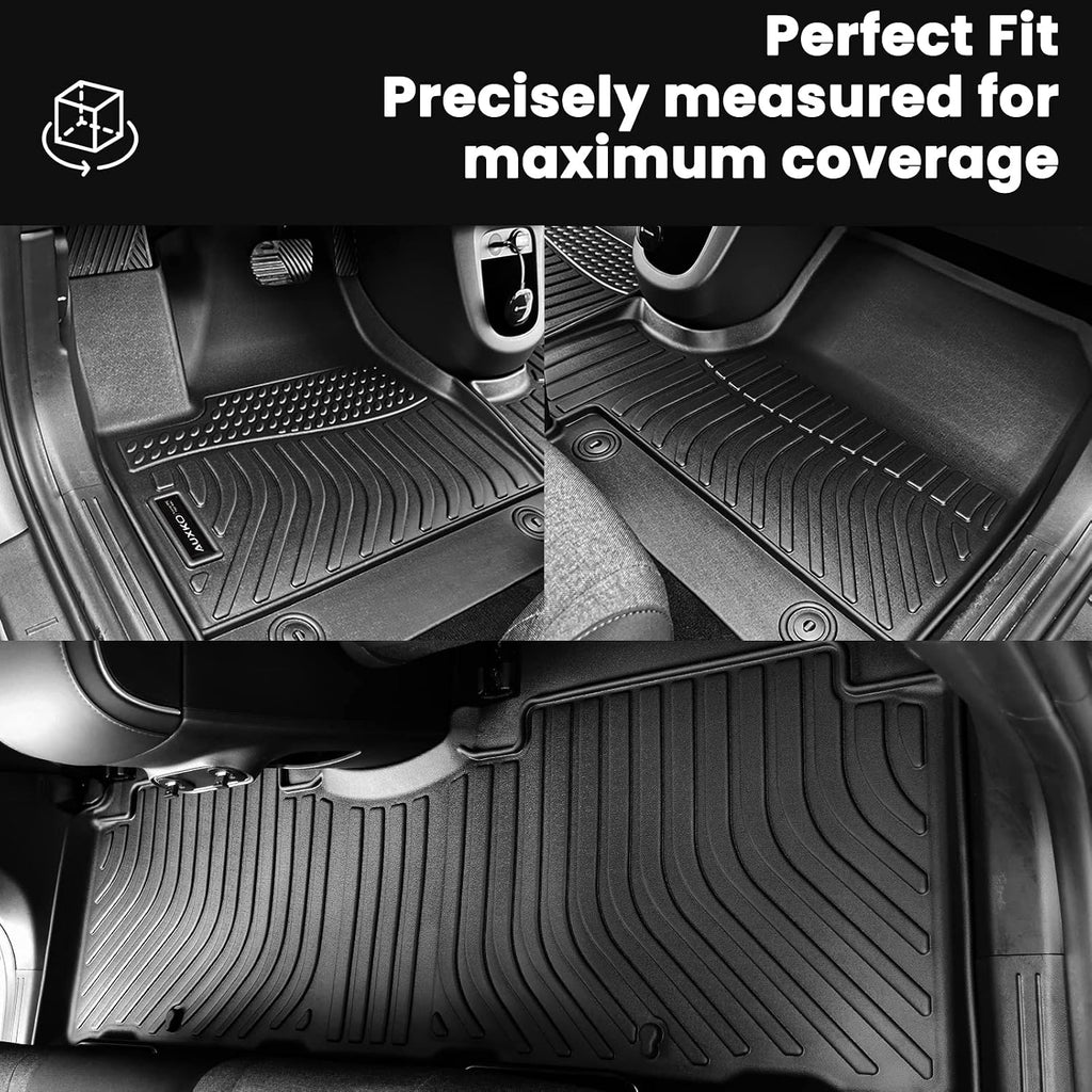 auxko floor mats cargo mat backrest mat for showing dimensions