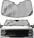 Pigenius Windshield Sun Shade for Ford F-250/F-350/F-450/F-550/F-600 2023-2026 Front Window Sunshade - AstraGuard