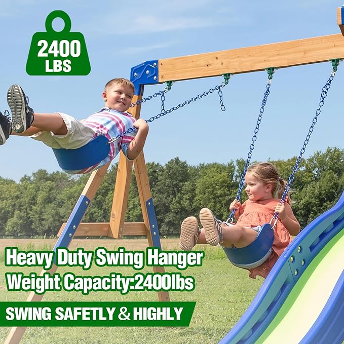 BETOOLL Swing Hangers with Bearing, Heavy Duty Porch Swing Hanging Kit - Image 4