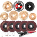 pomsare 13pcs wood carving disc set for angle, main product view