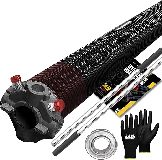 Garage Door Torsion Spring 234x1.75x31 Includes 1” Steel Bearing, and Winding by GASHardware