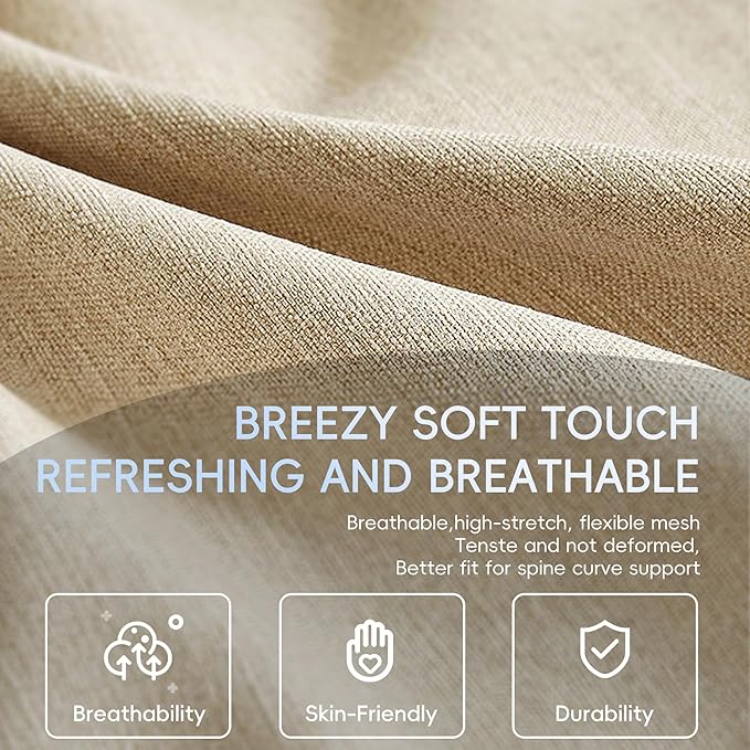 BABYBLU Linen Car Seat Cover for Cars - Image 3