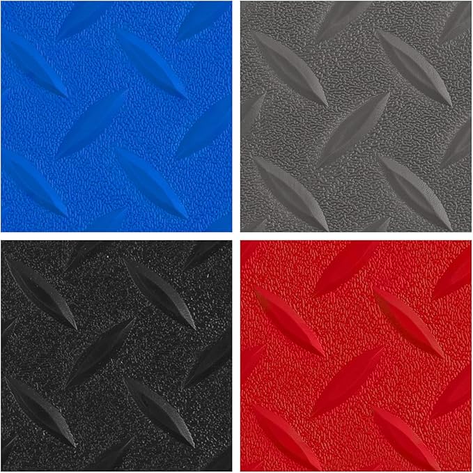 2.5mm Thickened 7.5Ft x 27Ft Garage Floor Mat Rubber Flooring Roll 202.5sqft - Image 4