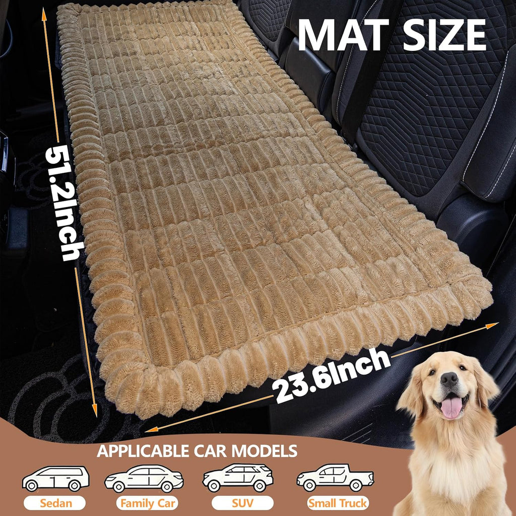 dog car seat waterproof bed cover back seat, side view