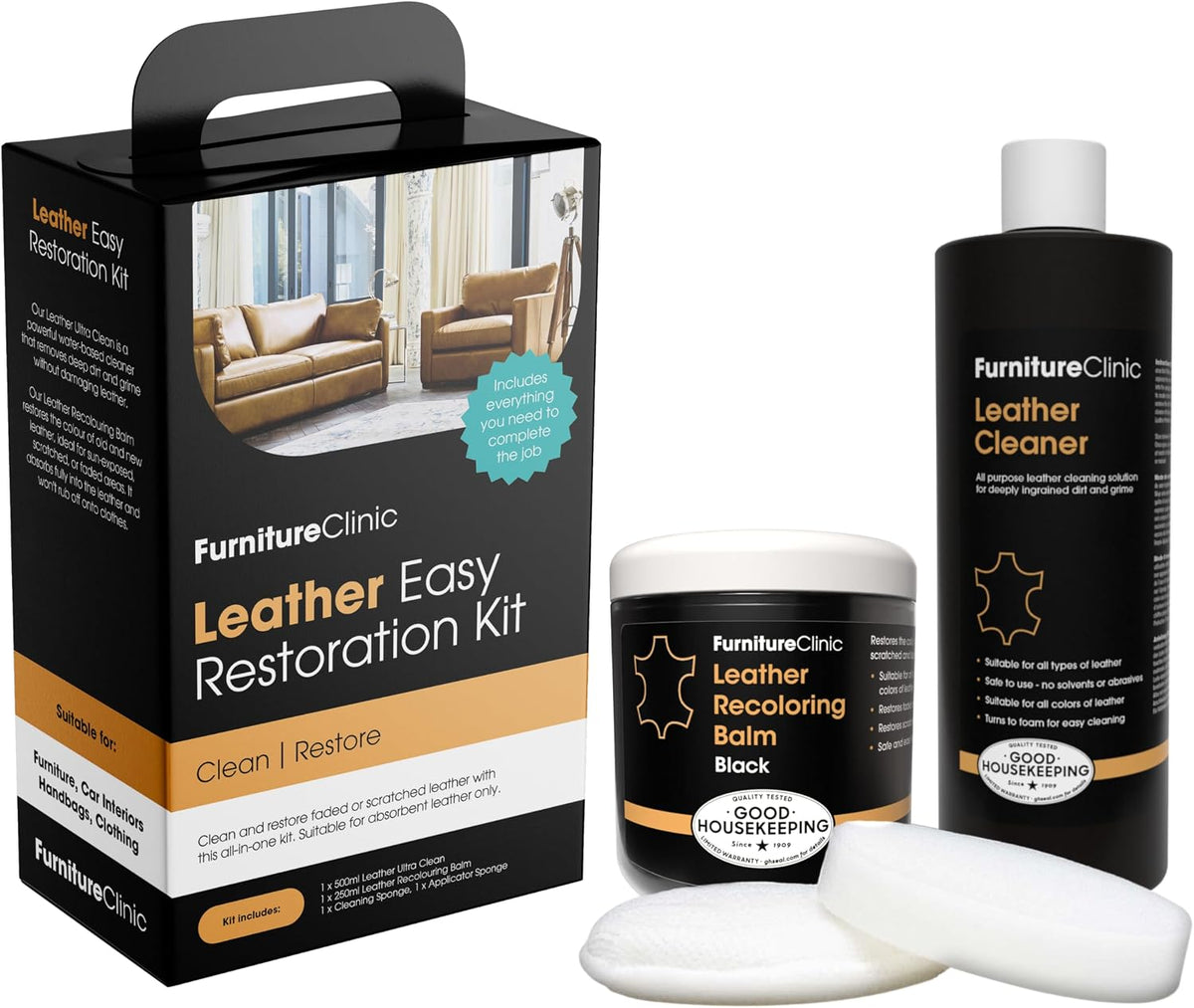 Furniture Clinic Leather Easy Restoration Kit |